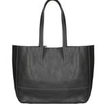 Borsa a Mano in 100% Cow Leather Nero