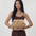 Borsa a Tracolla in Poliestere Beige Kassandra