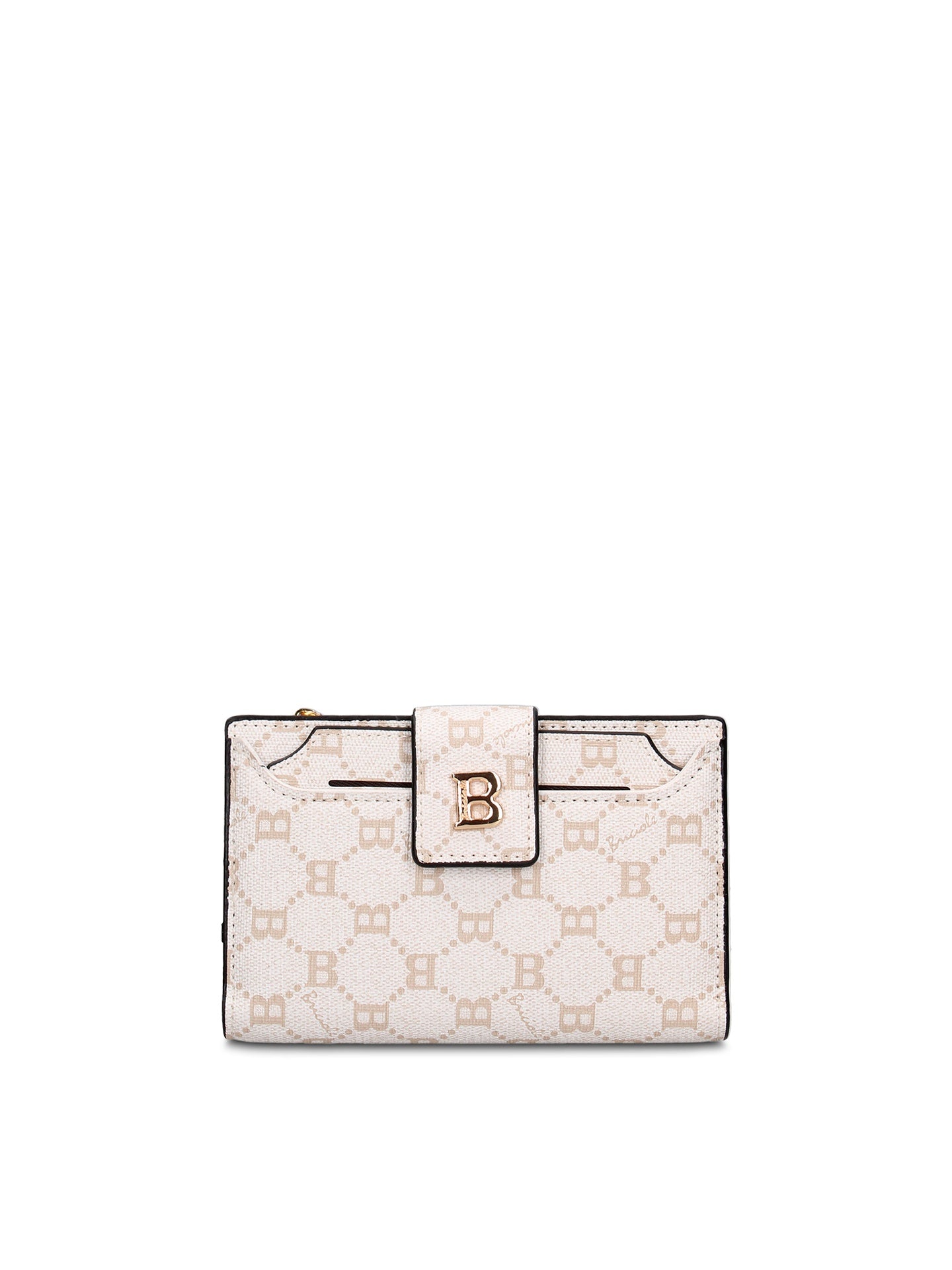Portafoglio in Pelle Vegana Beige