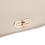 Borsa a Mano in Polyurethane Beige