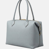 Borsa a spalla in Pelle Vegana Azzurro