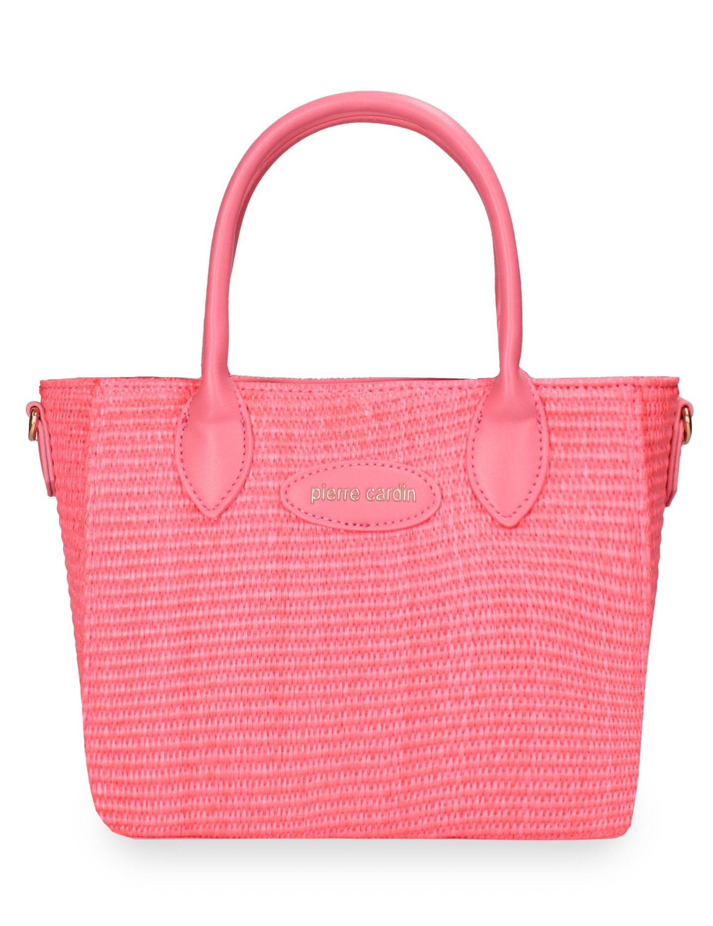 Borsa a Mano in Pelle Vegana Rosa Antico Pierre Cardin