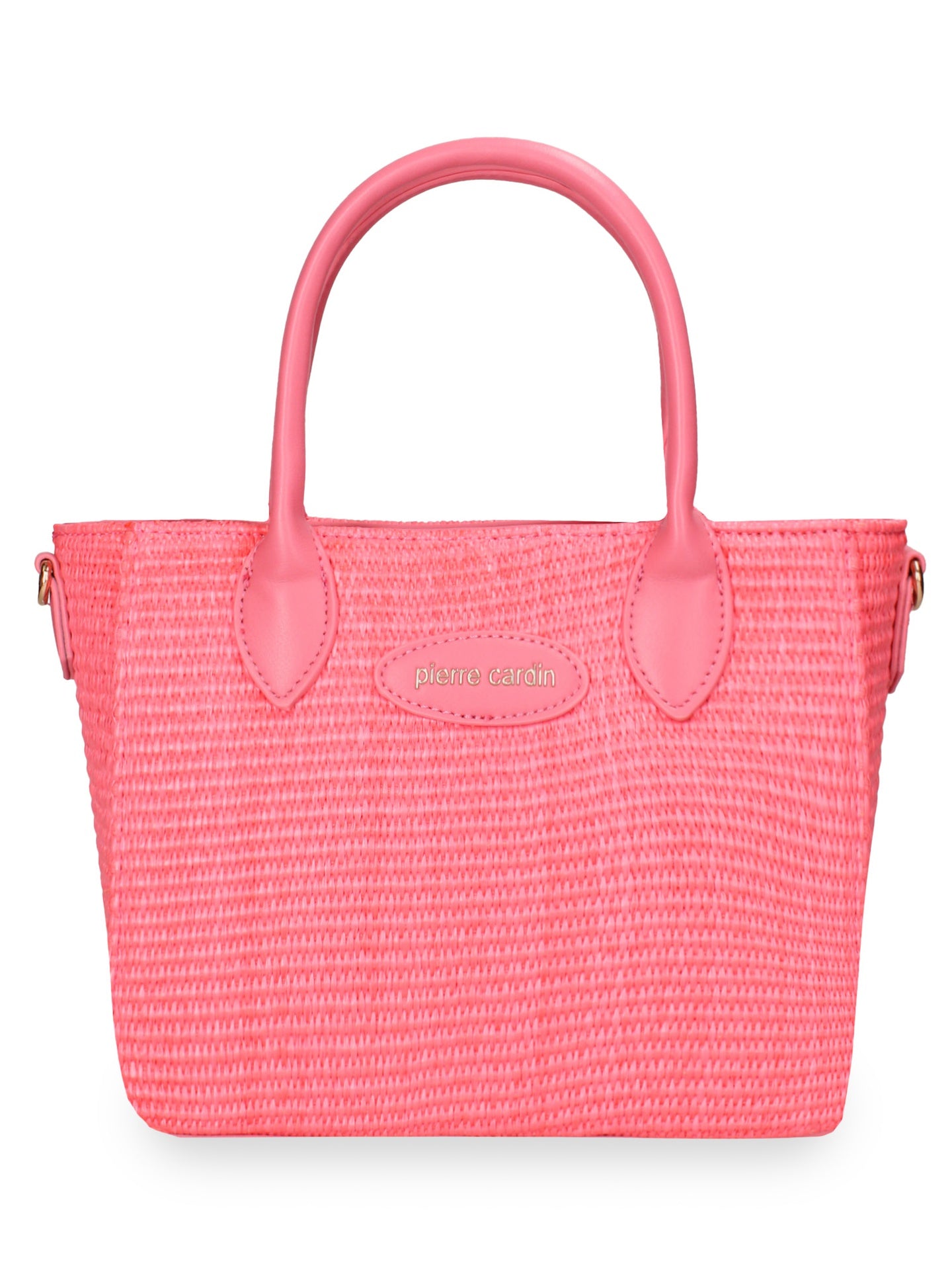 Borsa a Mano in Pelle Vegana Rosa Antico Pierre Cardin