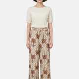Vestito in Viscosa Taupe