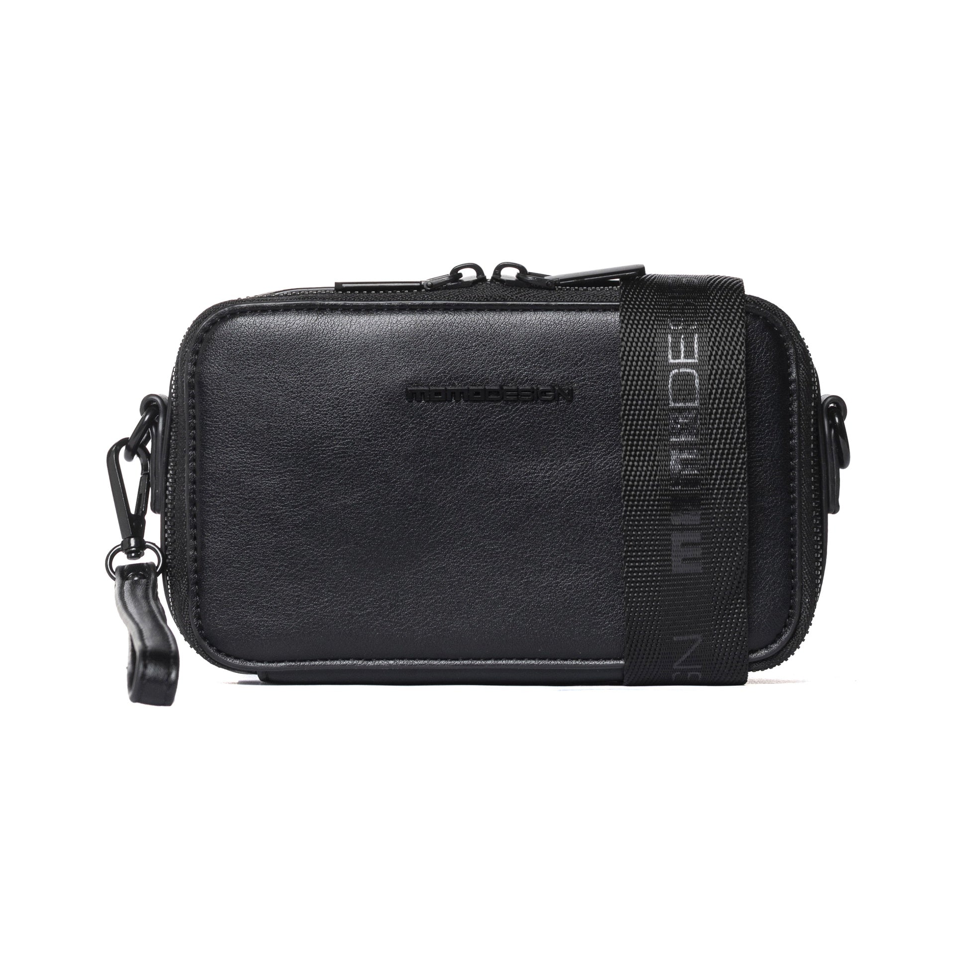 Pochette Uomo Made in China in Pelle Vegana Black Momo Design