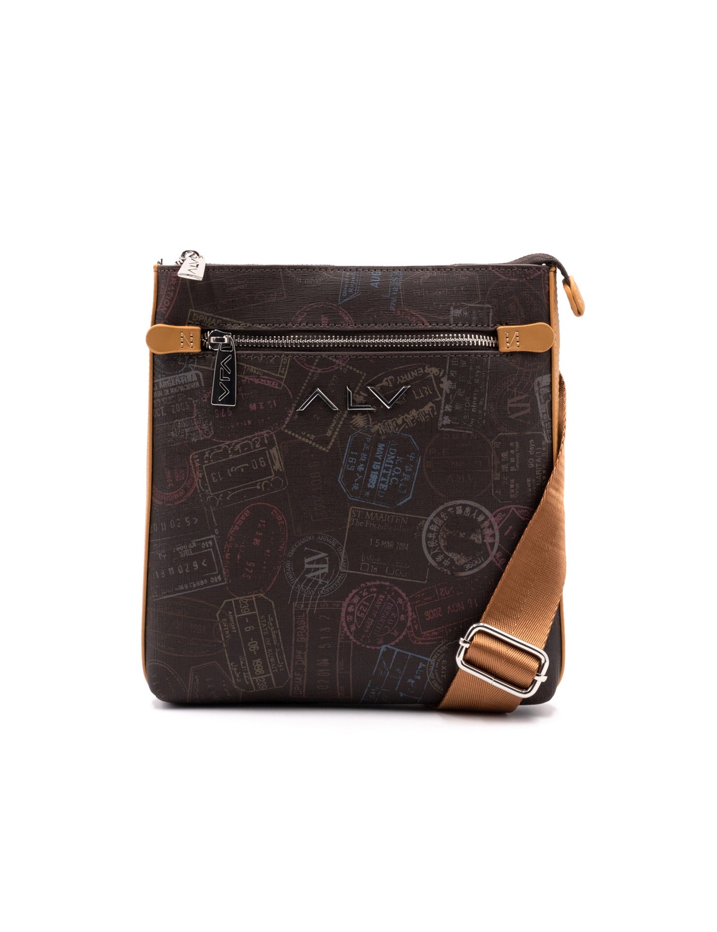 Borsa A Tracolla da donna ALV - Marrone