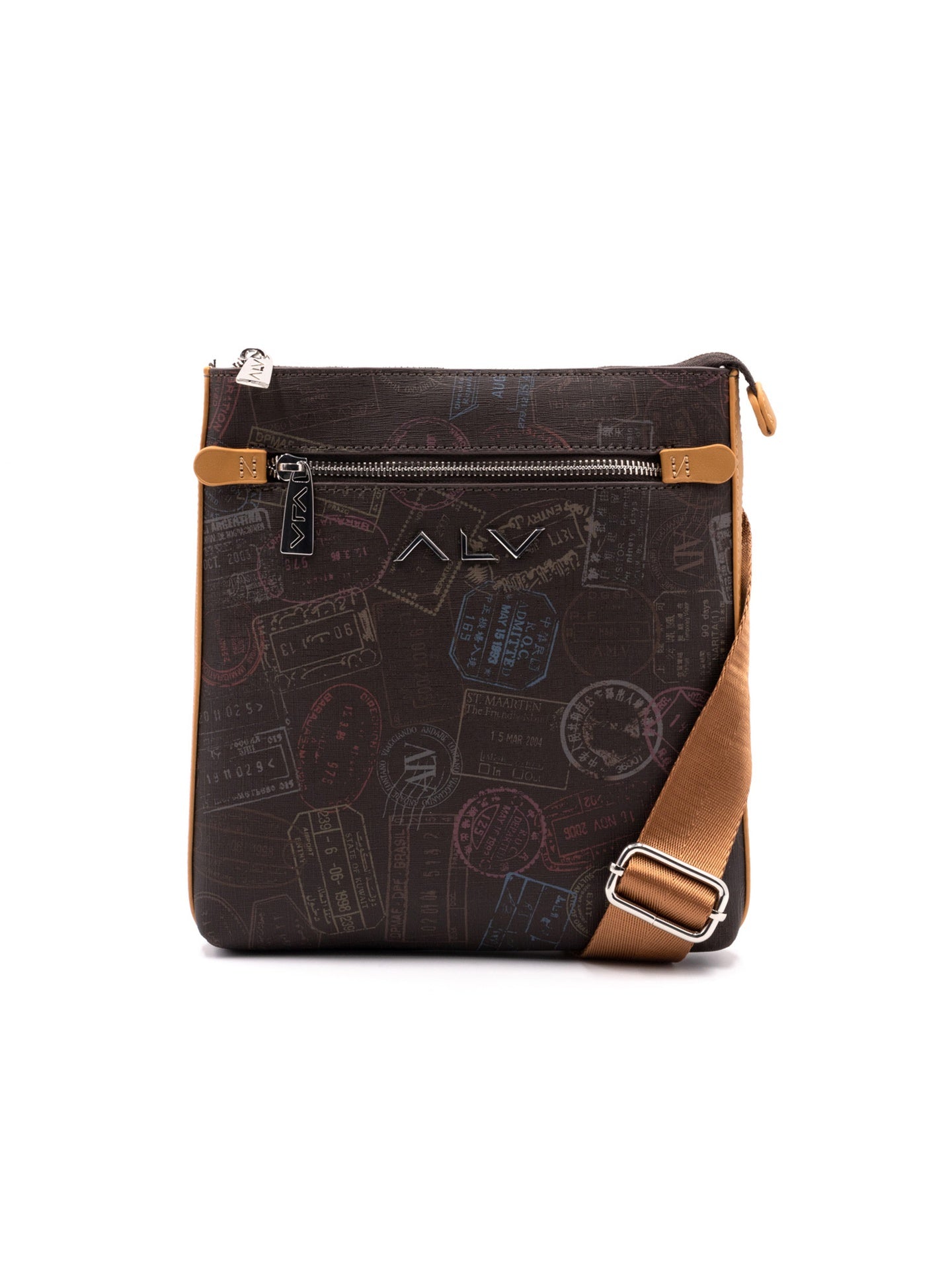 Borsa A Tracolla da donna ALV - Marrone