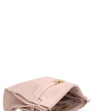 Borsa a Mano in Vera Pelle Cipria