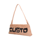 Borsa a spalla CUSTO - Sabbia