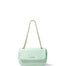 Borsa a Tracolla in Vera Pelle Celeste Braccialini