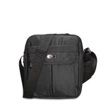 Borsa a Tracolla in 100% Pu Vegan Leather Nero