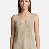 Vestito in Poliestere Beige Roberta Rossi