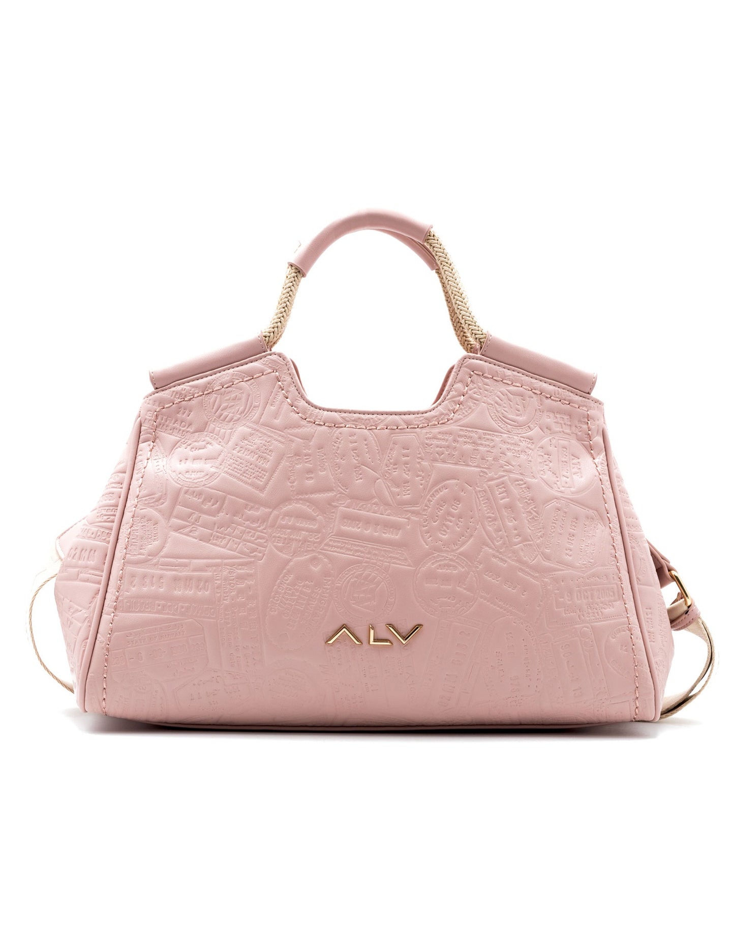 Borsa A Spalla da donna ALV - Rosa