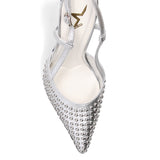 Scarpa con tacco MARC ELLIS | Argento