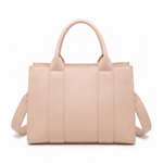 Borsa a Mano in Polyurethane Rosa