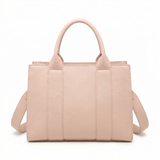 Borsa a Mano in Polyurethane Rosa