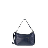 Borsa a Spalla in Vera Pelle Navy