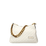 Borsa a Spalla in Polyester Bianco Pierre Cardin