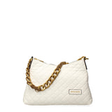 Borsa a Spalla in Polyester Bianco Pierre Cardin