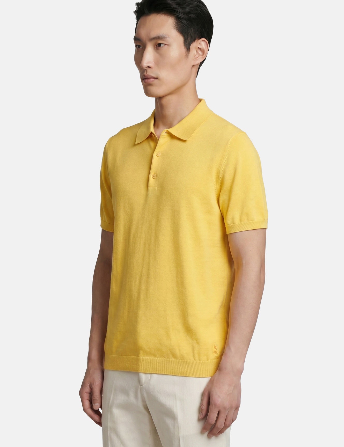 Camicia in Cotone Ocra