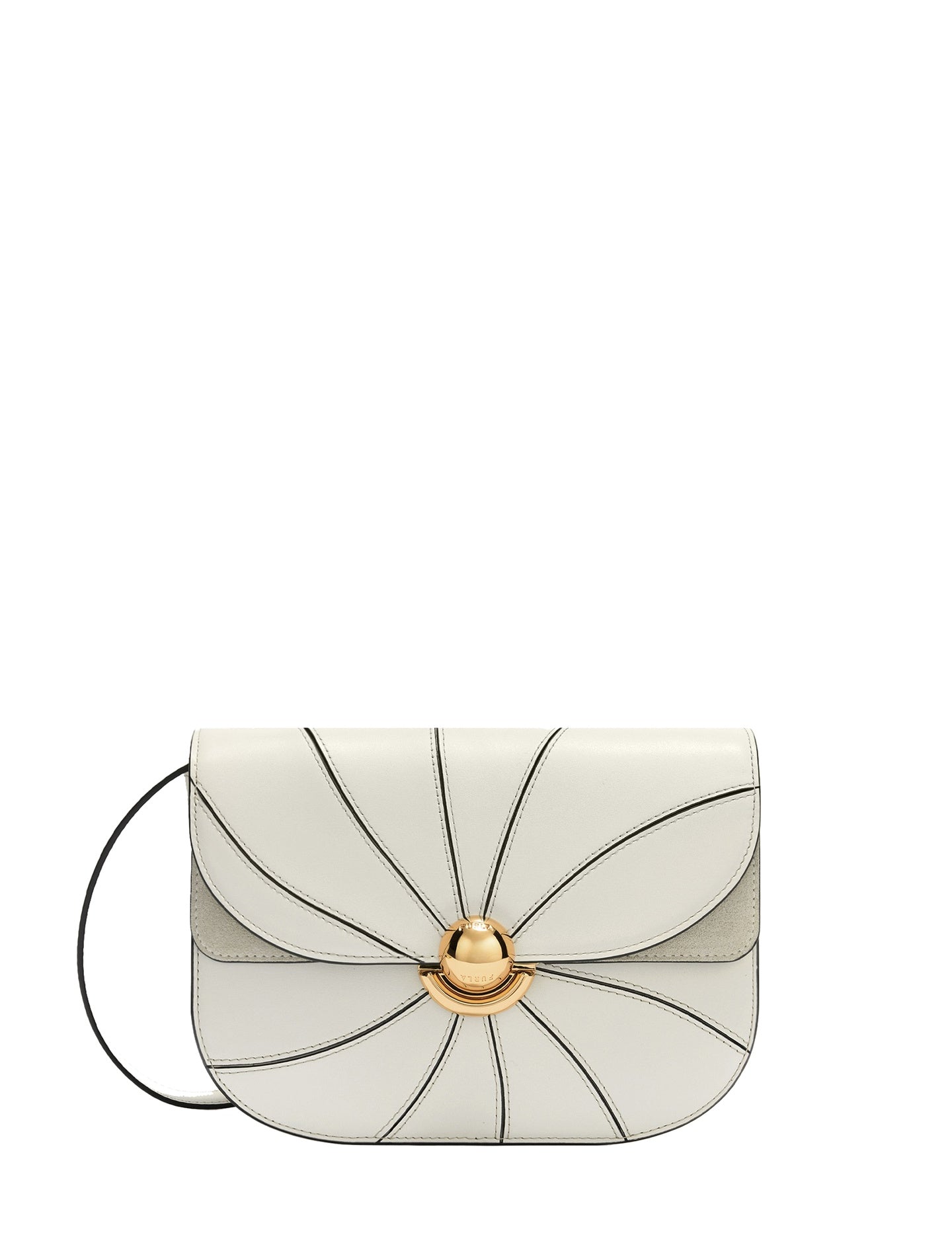 Borsa a Tracolla in Pelle Ruga Panna Furla