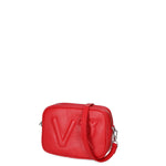 Borsa a Tracolla in Dollaro Leather Rosso