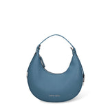 Borsa a Spalla in Pelle Vegana Blu Jeans Pierre Cardin