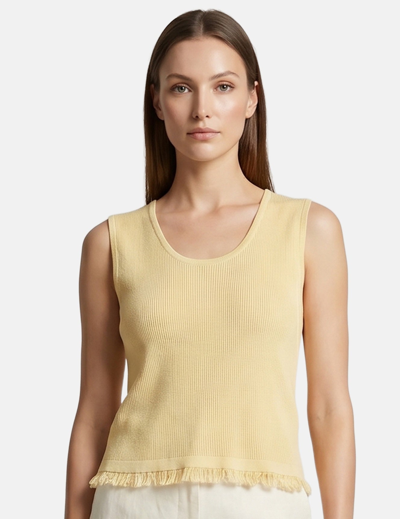 Vestito in Poliestere Giallo Roberta Rossi