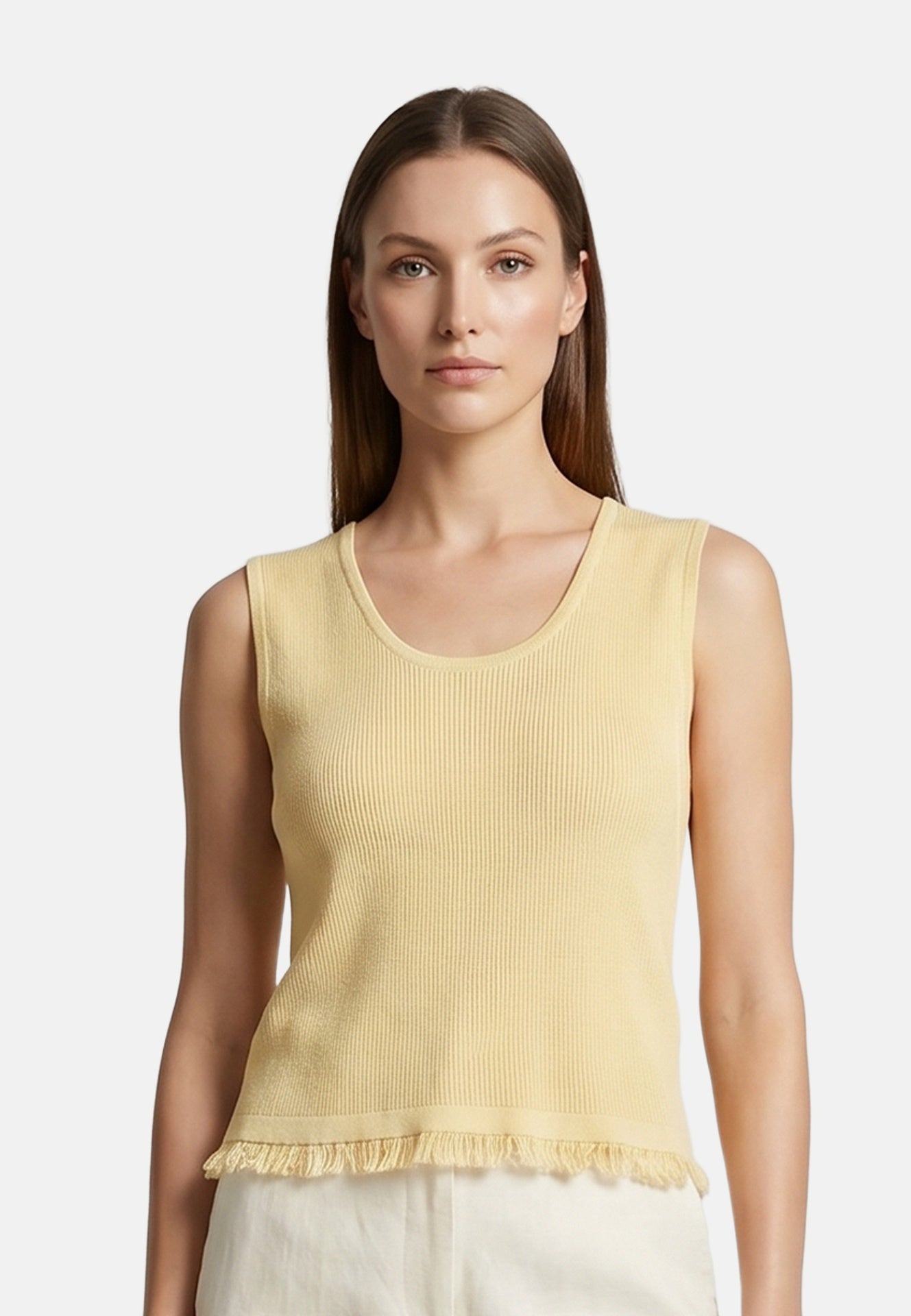 Vestito in Poliestere Giallo Roberta Rossi