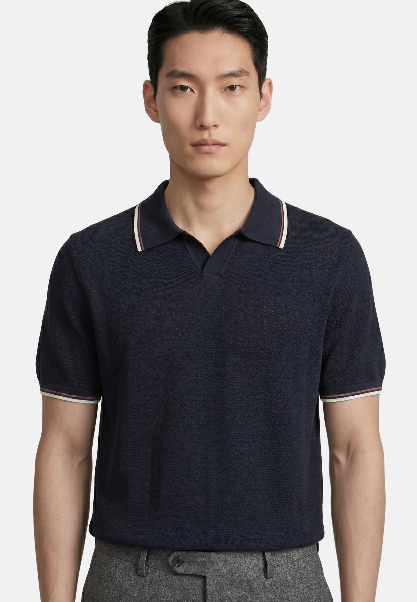 Camicia in Cotone Blu Navy Navigare