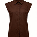 Camicia Donna in Cotone T.moro