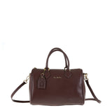 Borsa a Bauletto in Vera Pelle Cioccolato Pierre Cardin