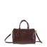 Borsa a Bauletto in Vera Pelle Cioccolato Pierre Cardin