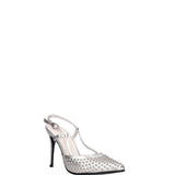 Scarpa con tacco MARC ELLIS | Argento
