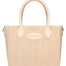 Borsa a Mano in Pelle Vegana Beige Pierre Cardin