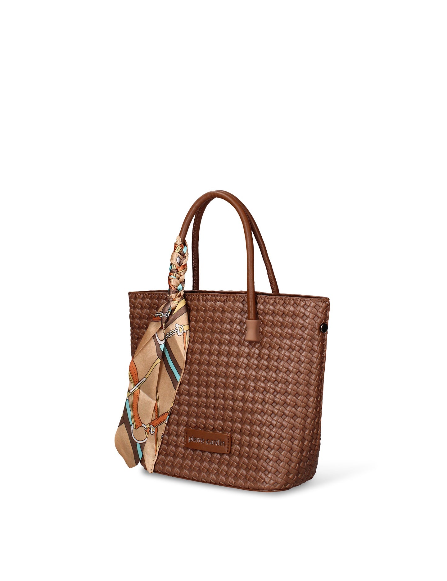 Borsa a Mano Donna in Pelle Vegana Marrone