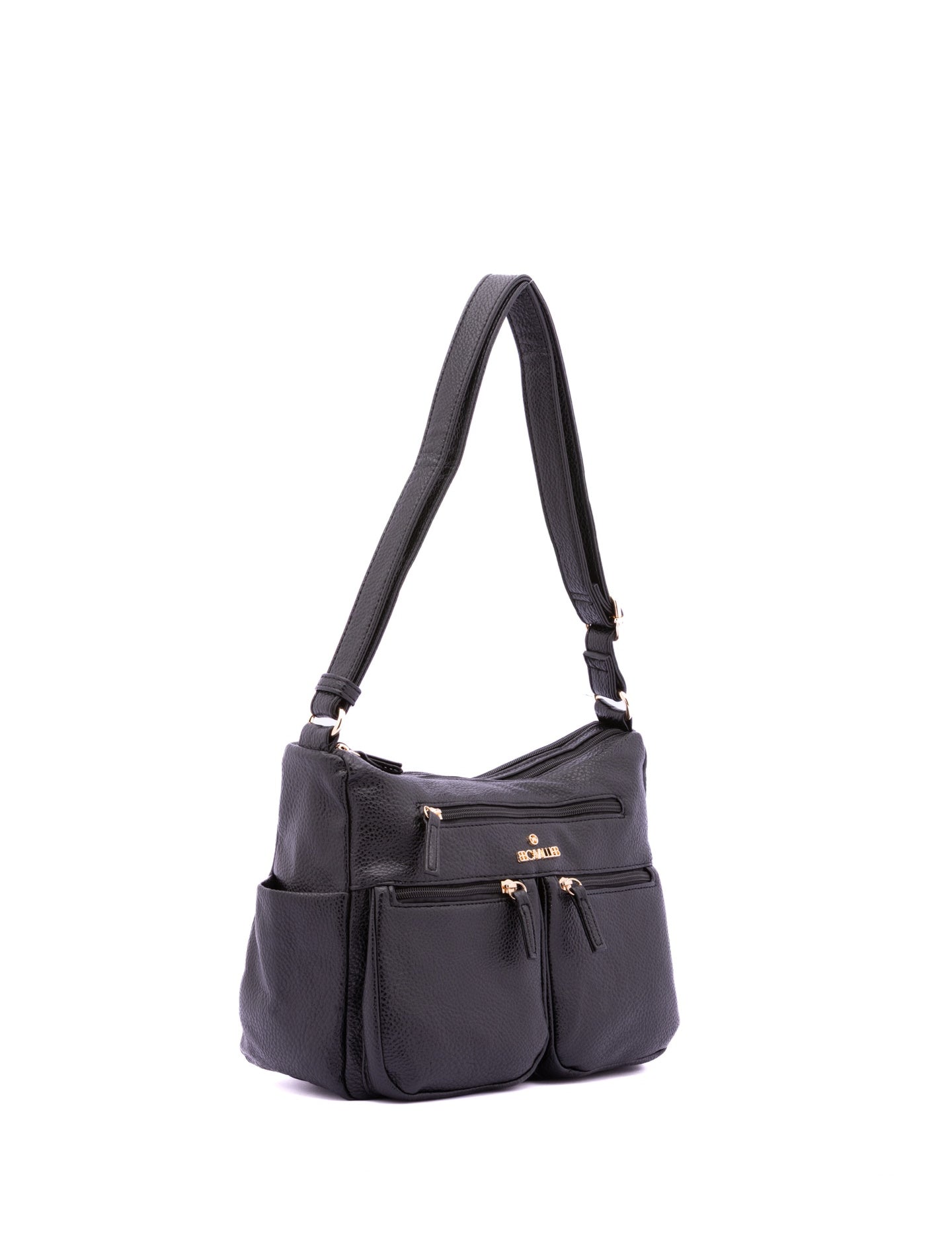 BC1355 Schultertasche | Schwarz