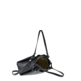 Borsa a Tracolla in Vera Pelle Nero