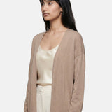 Vestito in Viscosa Taupe