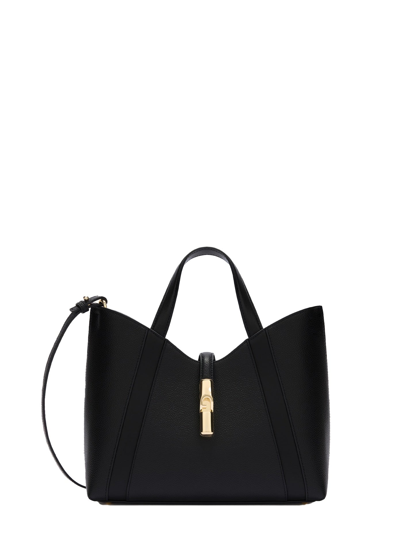 Borsa a Mano in Pelle Nero Furla