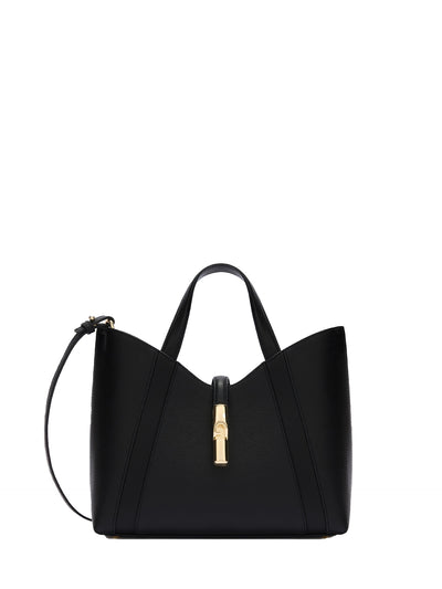 Borsa a Mano in Pelle Nero