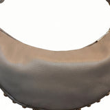 Borsa a Tracolla in Dollaro Leather Beige Scuro
