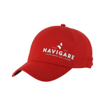 Cappello in Cotone Rosso Navigare