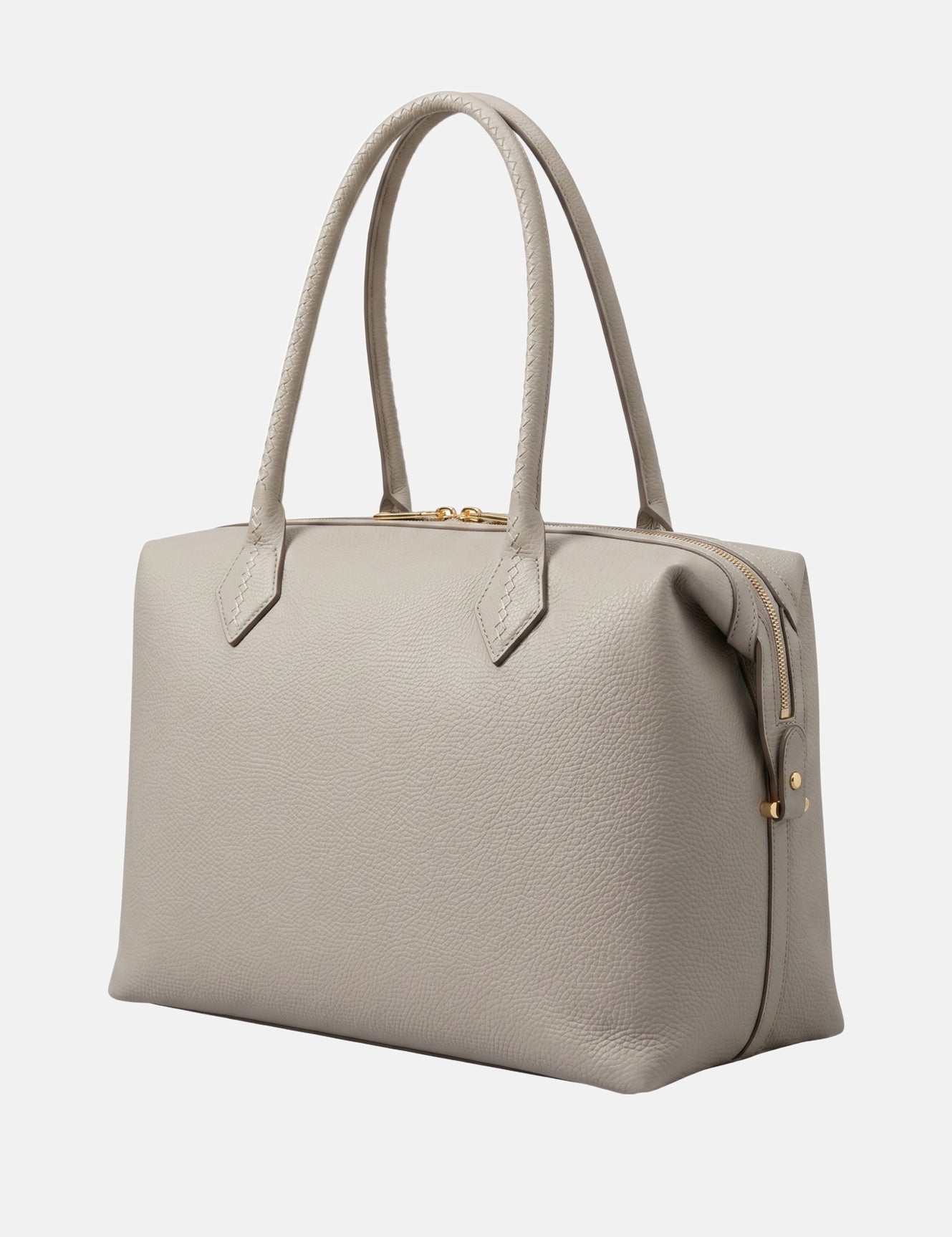 Borsa a spalla in Pelle Vegana Bianco