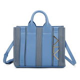 Borsa A Spalla da donna ALV - Blu Jeans
