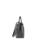 Borsa a Mano in Vera Pelle Grigio