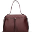Borsa a Mano in Vera Pelle Bordeaux Chiara Ferretti