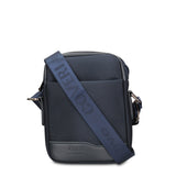 Borsa a Tracolla in 100% Pu Vegan Leather Blu