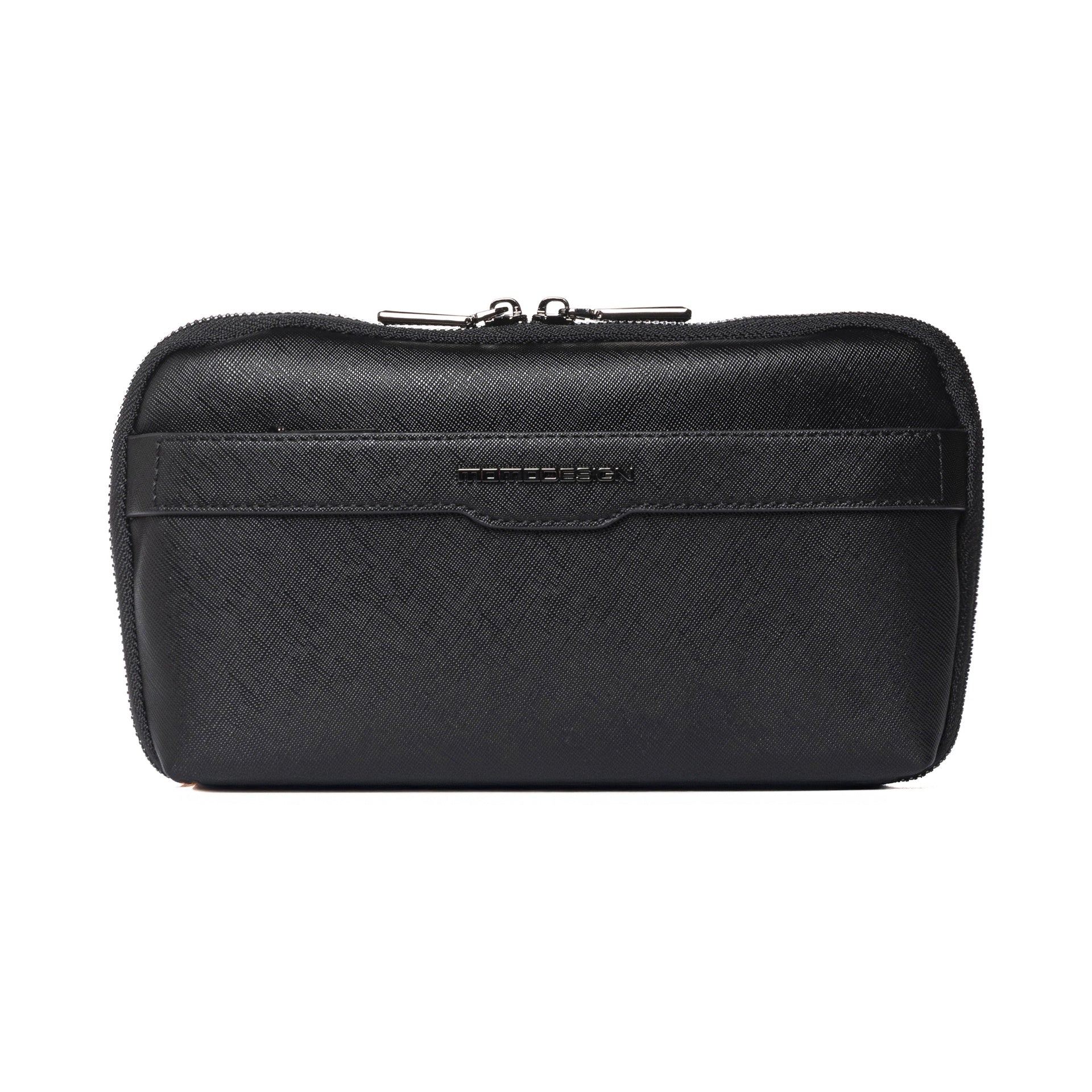 Pochette in Pelle Vegana Black Momo Design