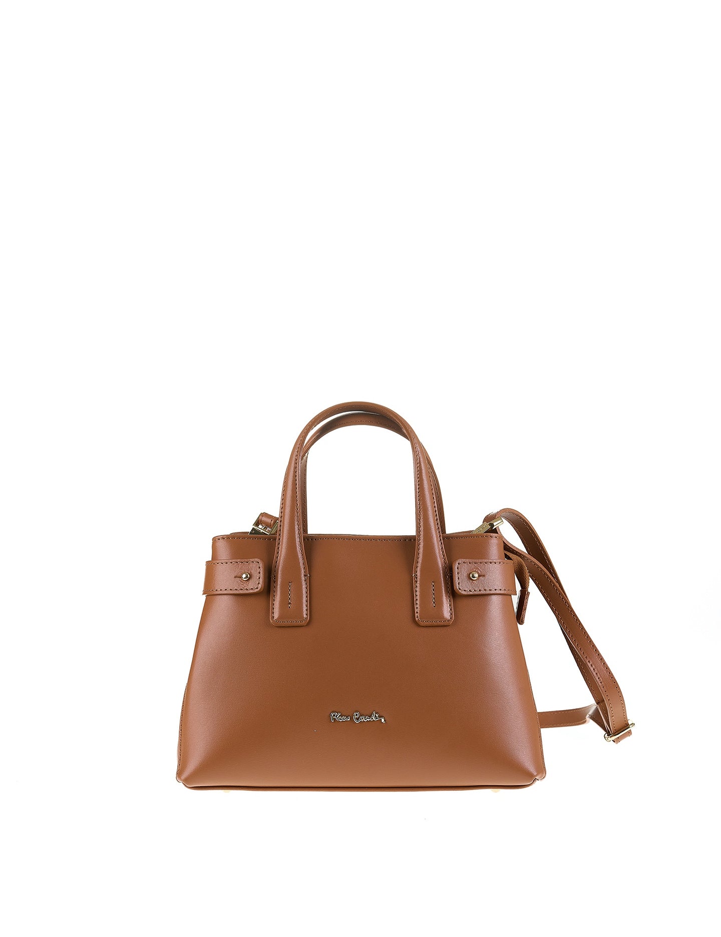 Borsa a Mano in Vera Pelle Cuoio Pierre Cardin